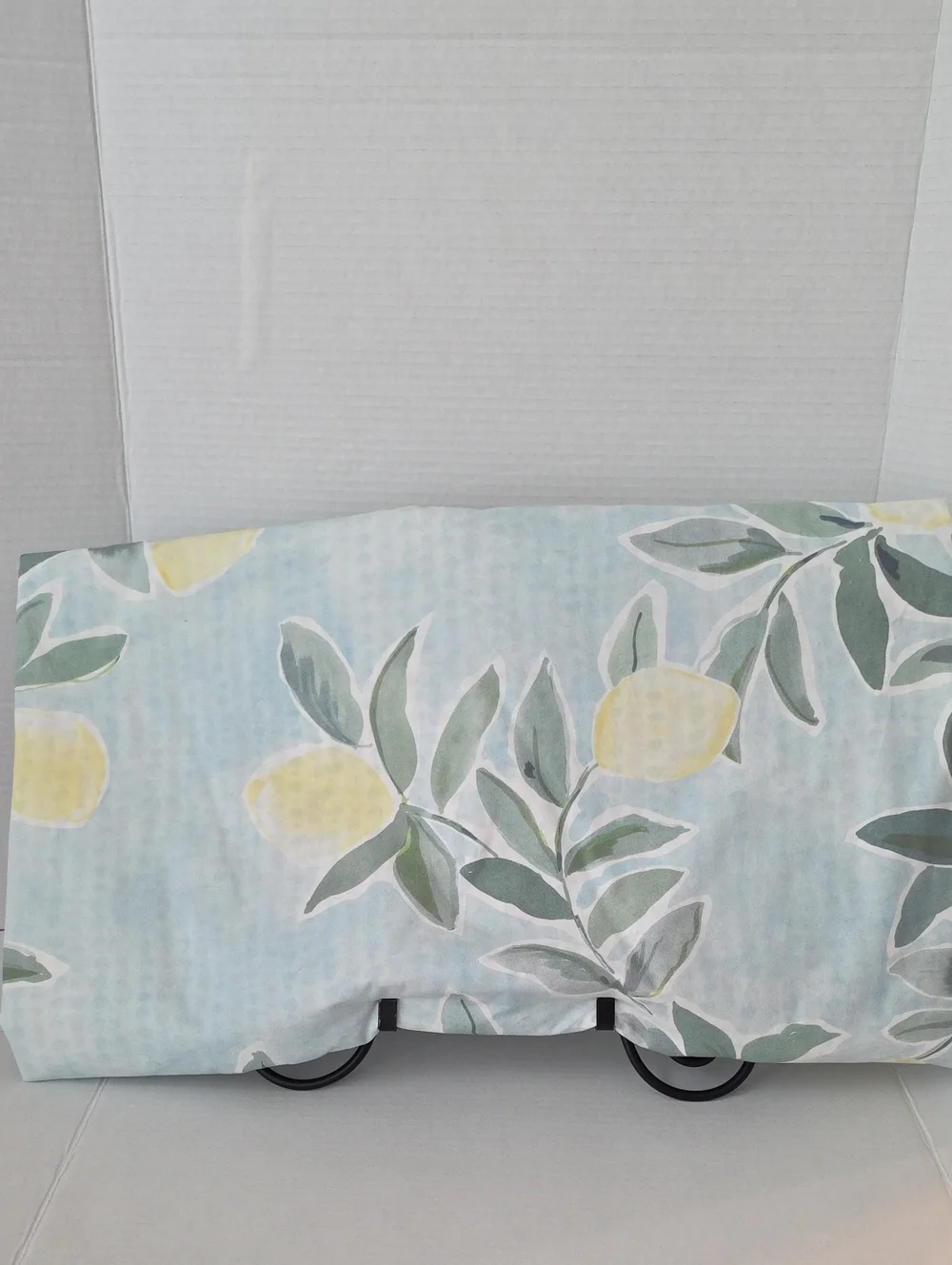 Pottery Barn Rebecca Atwood Lemon & Leaf Organic Cotton King Duvet Cover
